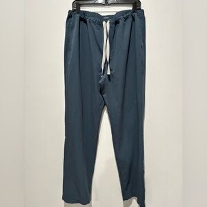 Figs scrub pisco blue pants